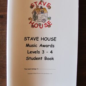 Music Awards level 3 and 4 Practise book -Student Printed copy.  ID required  Copy
