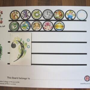 Extra Bass clef Magnet -Stave House Teacher ID required