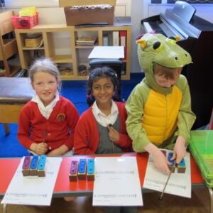 Classroom Arrangement of National Anthem